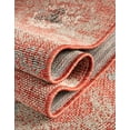thumbnail image 6 of Unique Loom Outdoor Botanical Collection Area Rug - Fern (4' 1" x 6' 1" Rectangle Terracotta/Ivory), 6 of 9