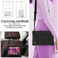 thumbnail image 6 of Hoibon For Digiland DL 1050 / Digiland S10 Tablet 10.1 inch MEIZE D115 KADYBE D115 Case&Shoulder Strap Kickstand Cover for ANTEMPER D106/TOOTON K110 K118/Relndoo YOBANSE T618 10.1" Tablet (Black), 6 of 6