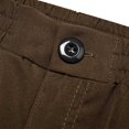 thumbnail image 6 of Awwp Mens Pants, Cargo Hiking Pants Plain Comfort Wearable Casual Daily Pants for Men Brown XXL, 6 of 9