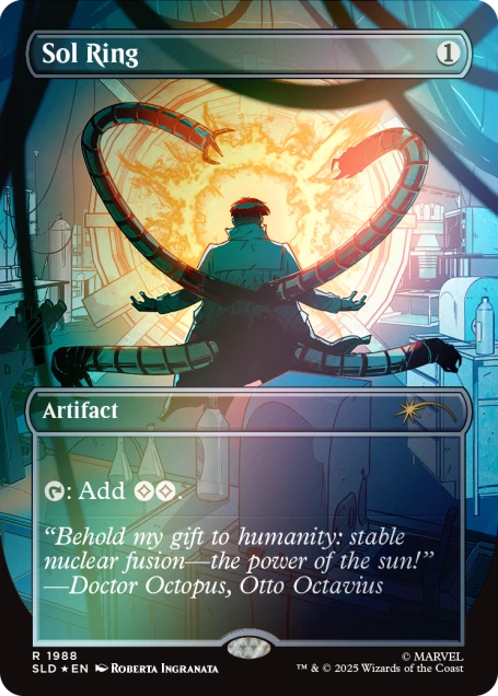 Magic the Gathering Secret Lair x Marvel's Spider-Man: Villainous Plots (Foil)