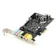 thumbnail image 1 of Tarjeta de sonido PCI, 1 unidad PCI-E 7.1 Tarjeta de sonido PCI interna Tarjeta de sonido Rendimiento de primer nivel, 1 of 6