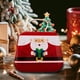 thumbnail image 4 of Contenedor de Dulces Navideños con Forma de Bolsa | Caja de Hierro Multicolor para Refrigerios | Tarro Pequeño para Galletas Navideñas | Decoración Festiva para La Mesa | Porta Dulces Duradero para F, 4 of 6