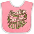 thumbnail image 3 of Inktastic Camping Hiking Trekking Adventure Boys or Girls Baby Bib, 3 of 4