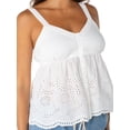 thumbnail image 4 of Celebrity Pink Women's and Women's Plus Crochet Cami Top, Sizes XS-XXXL, 4 of 6