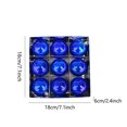 thumbnail image 2 of Jierger Clearance 60mm 9PCS Christmas Xmas Tree Ball Bauble Hanging Home Party Ornament Decor Christmas Tree Ball for Xmas Tree,Holiday and Wedding Party Decorations, 2 of 2