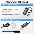 thumbnail image 4 of Adaptador AC de 90 W para Dell Optiplex Micro 9020 7050 7010 7040 3050, 4 of 7