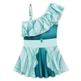thumbnail image 4 of Girls Princess One Piece Bathing Suit, Adjustable One-Shoulder Sling Swimsuits for 2-8Years, 4 of 7