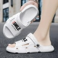thumbnail image 3 of Men's Beach Slippers with Soft Low Arch Support Comfortable Thick Sole Anti Slip Easy To Clean, 3 of 5