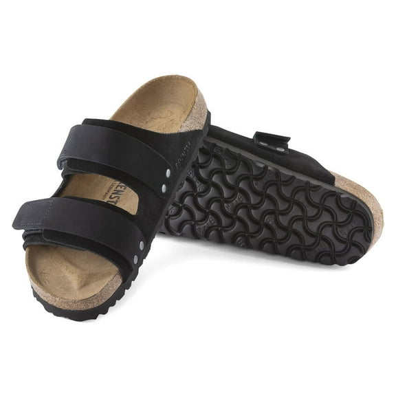 BIRKENSTOCK Uji - Sporty Comfort in Nubuck and Suede Leather, Individually Adjustable Fasteners, and Anatomically Shaped Cork-Latex Footbed Multiple Colors & Sizes