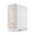 thumbnail image 4 of Fractal Design Meshify 3 RGB Clear Tint Tempered Glass E-ATX Mid-Tower Computer Case, White, 4 of 9