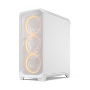 Fractal Design Meshify 3 RGB Clear Tint Tempered Glass E-ATX Mid-Tower Computer Case, White