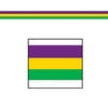 Club Pack of 12 Purple, Gold, and Green Mardi Gras Poly Decorating Material 3" x 50'
