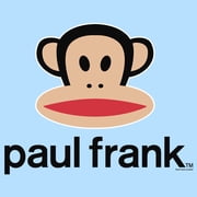 Mens Paul Frank Logo Julius Black Graphic Tee Light Blue Medium