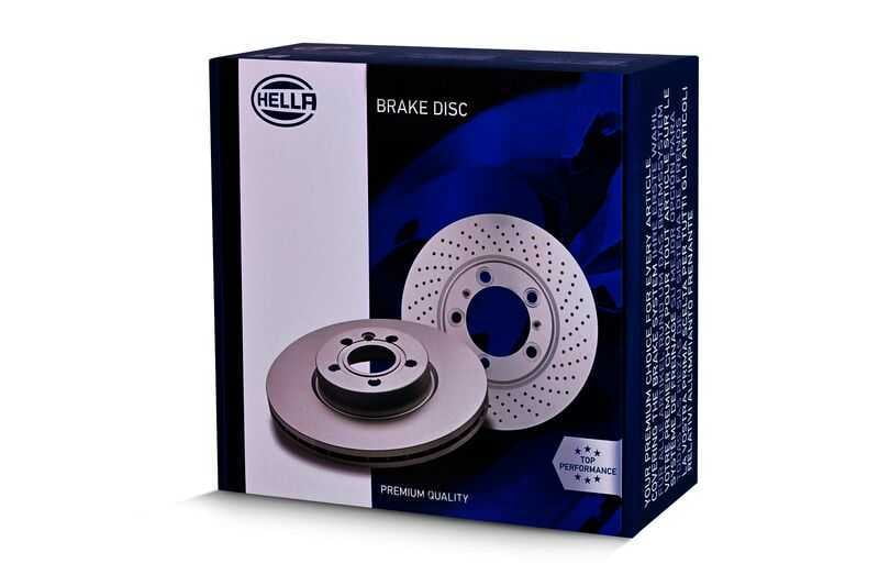 Hella 355102582 Hella Pagid - High Carbon and Fully Coated Fits select: 1997,2000 BMW Z3 2.8