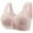Grey, variant on Hontri Women's Fashion Casual Middle-Aged and Elderly Open Button Underwear Skin-Friendly and Comfortable No-Wire Bra | Women's Underwear Clearance! Black 4X-Large