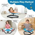 thumbnail image 5 of Wdmiya Kids Sensory Swivel Chair, Spinning Chair For Autistic Kids & ADHD Children, Sit And Spin Activity Autism Sensory Toys , Toddler Wobble Chair Training Body Coordination, Planet Blue, 5 of 8