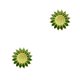 thumbnail image 4 of Qarigey Broches para mujer Pin de girasol con diamantes de imitación Broche estético Hojas verdes Estilo heronsbill Regalos para mujer Verde Verde 2piezas, 4 of 6