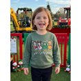 thumbnail image 4 of RUINIXCW Toddler Baby Boy Girl Christmas Sweatshirts Just A Jolly Goose Outfit Fall Winter Sweatshirt Clothes Goose Embroidery Long Sleeve Pullover Tops, 4 of 8