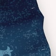 thumbnail image 2 of Simply Daisy 70" W x 73" H Ananda Geometric Print Polyester Shower Curtain, Navy, 2 of 3