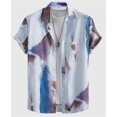 thumbnail image 1 of Chemise de Plage Décontractée à Manches Courtes Hawaïenne pour Hommes Été, 1 of 5