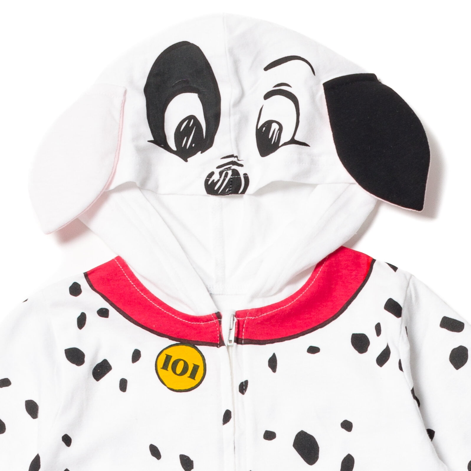 Disney 101 Dalmatians Infant Baby Boys Zip Up Cosplay Coverall Newborn to Little Kid