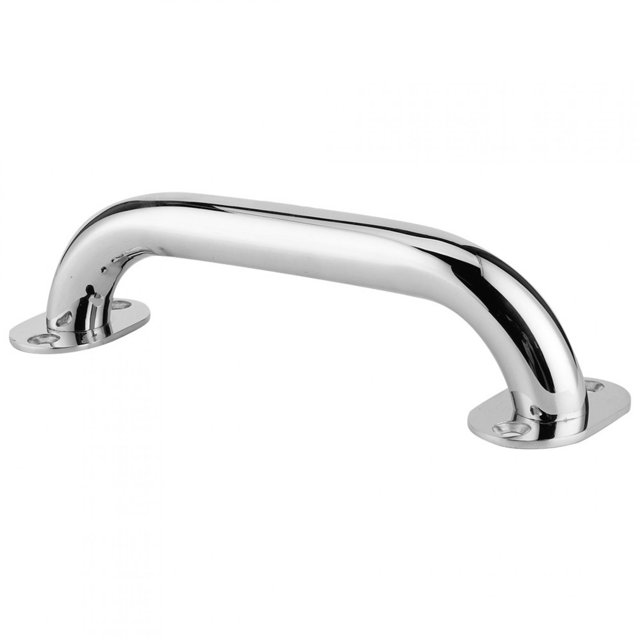 Jadeshay Pasamanos de Barco 7.9in 316 Acero Inoxidable Agarre Pasamanos Marino Empuñadura para baño de yate de escotilla de Barco