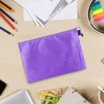 thumbnail image 3 of YIMWNYI A5 Football Pattern Canvas Zipper Bag, Lightweight and Practical Stationery Bag for Pencils, Pens, and More, Durable Data Storage Bag, Compact and Stylish Design for Daily Use, 3 of 5