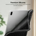 thumbnail image 5 of Fintie Silicone Case for iPad 10th Generation 10.9 Inch (2022 Release), Anti-Slip Light Weight Protective Case, Black, 5 of 10