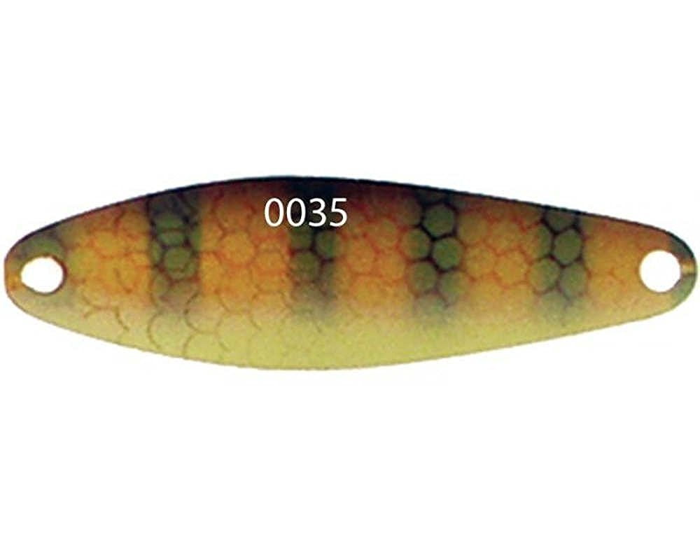 Luhr Jensen 2 Needlefish Spoon, Barred Perch Scale/Brass Back - Walmart.com