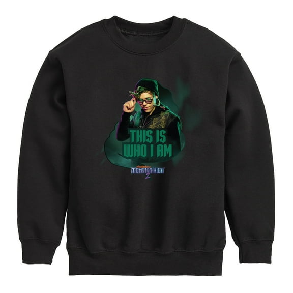 Monster High - Deuce Gordon This Is Who I Am - Toddler & Youth Crewneck Fleece Sweatshirt