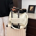 thumbnail image 6 of Nylon Gym Bag with Shoe Compartment Large Capacity Duffle Bag for Sports Travel and Daily Use, 6 of 6