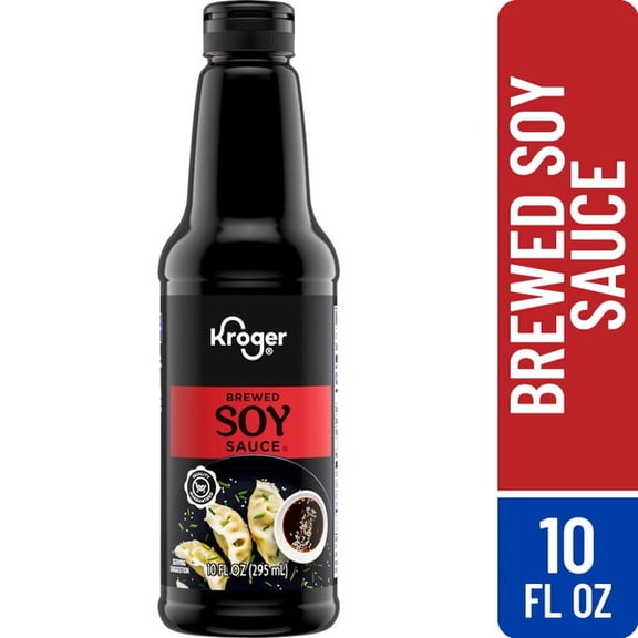 KR Brewed Soy Sauce Bold Savory Flavor 10 fl oz
