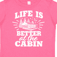 thumbnail image 4 of Inktastic Life is Better at the Cabin with Trees and Moon Boys or Girls Toddler T-Shirt, 4 of 5