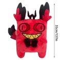 thumbnail image 3 of Hazbin Hotel Plush, 9.8" Gato 2024 Maldito Alastor Plushies Juguete para Fanáticos de la TV Regalo, Figura de Peluche Suave para Niños Adultos, Cumpleaños Halloween Navidad Opción para Niños Niñas, 3 of 9