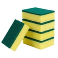 thumbnail image 2 of GUOOL 5 Pieces Dishcleaning Scrub Sponges Double Sided Non-Scratch Sponges for Kitchen Rectangular, 2 of 9