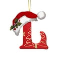 thumbnail image 2 of UsRHHA 26 Letters Christmas Tree Decorations, Personalized Acrylic Alphabet Pendants for DIY Holiday Decor, Xmas Hanging Ornaments Set, 2 of 5
