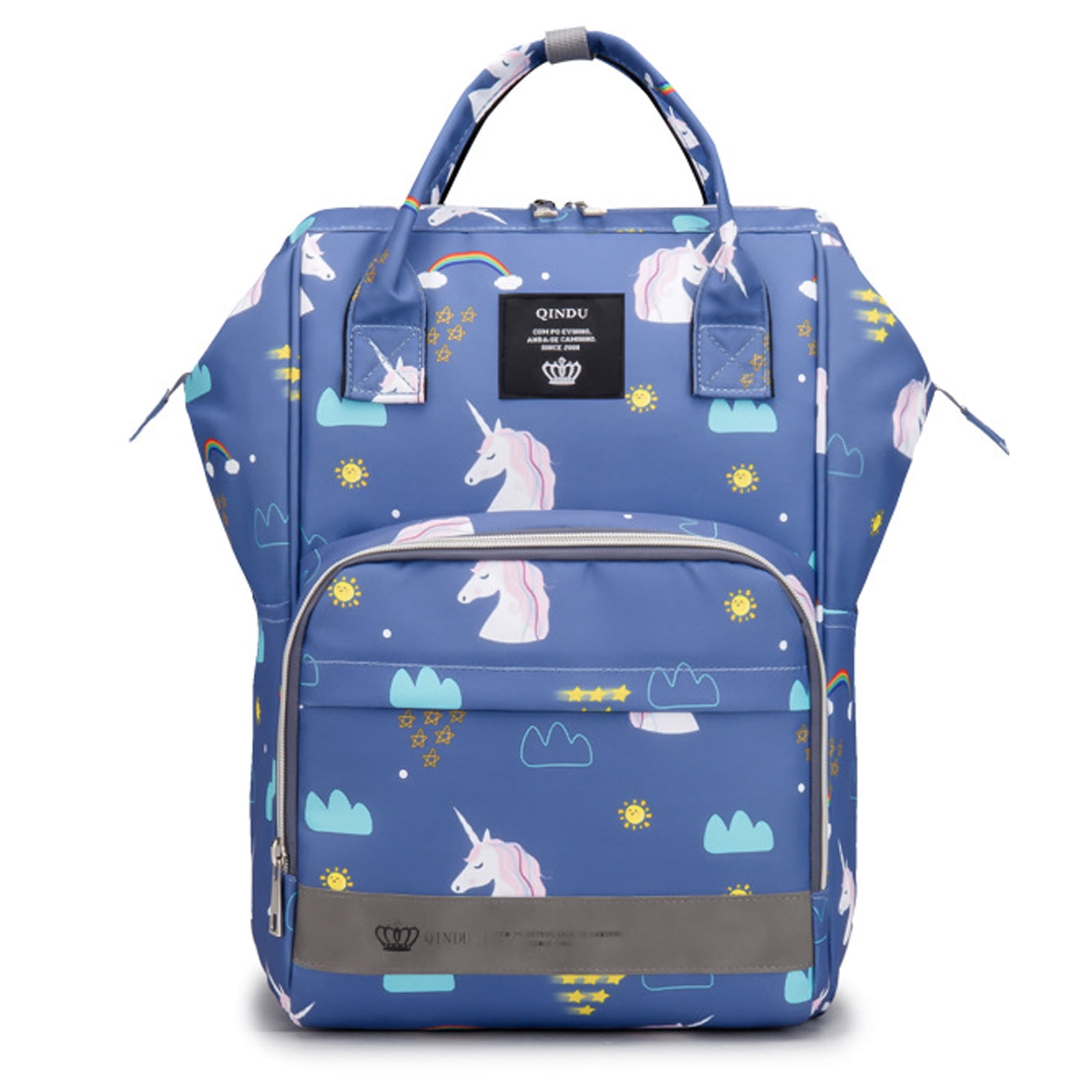 Doolland Diaper Bag Backpack, Large Baby Bag for Girls and Boys, Multi