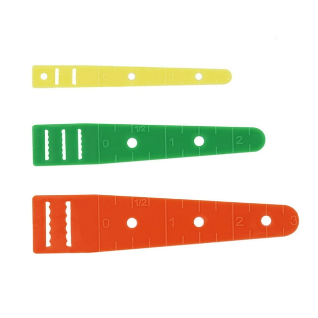 Langgg 9 Pcs Enfileur de Cordon en Plastique Flexible Kit d'Enfileur de Cordon Accessoires