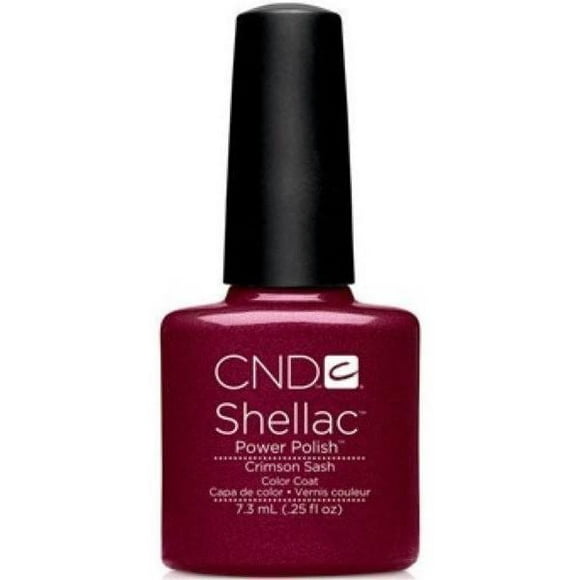 CND Creative Nail Design SHELLAC Gel Polish .25oz/7.3mL - Crimson Sash