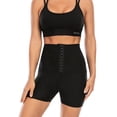 thumbnail image 1 of Pantalones deportivos de mujer, pantalones ajustados de cintura alta para yoga, pantalones capri con botonadura revestida, pantalones que levantan la cadera y reducen el abdomen, 1 of 5