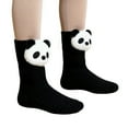 thumbnail image 2 of DHFJKG Baby Toddler Socks With 3D Animal Character Designs Crew Socks Girls Boys Cute Cozy Stockings, 2 of 3
