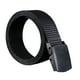 thumbnail image 3 of BRIGHTFUFU Cinturón web de lona cinturón de nylon para hombre estilo militar estilo casual amigable con aeropuerto con hebilla automática cinturón táctico (negro), 3 of 7