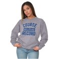 thumbnail image 3 of Mulligan Record Funny Golfer Golfing Sweatshirt for Men or Women Brisco Brands S, 3 of 6