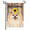 Garden Flag-4, variant on Pomeranian Umbrella Floral Garden Flag 12×18in Double Sided Rainbow Umbrella Butterfly Spring Pet UV Protected Fade Resistant Weatherproof Decor For Outdoor Porch Lawn Patio Yard Home