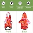 thumbnail image 6 of Bingfone Autumn Maple Leaves Dog Clothes Hoodie, Pet Winter Coat,Puppy Sweatshirts For Small Dogs Boy Girl,Suitable For All Breeds-Xx-Large, 6 of 9