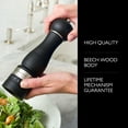 thumbnail image 4 of Cole & Mason Ardingly Carbon Gourmet Precision+ Pepper Mill, Black, 4 of 7
