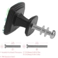 thumbnail image 3 of 4 Pcs Square Cabinet Handle Cupboard Knob Drawer Pulls Handle Flamenco Summer Drawer Knobs with Screws Furniture Decoration, 3 of 7