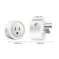 thumbnail image 3 of Wifi Plugs Smart Plug Smart Socket Wifi Smart Plug 16A Power Mornitor Socket Energy Socket Smart Life Vocation Control Usa Standard Smart Life Plugs, 3 of 9