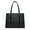 Black, variant on Wrangler Double Compartment Tote Bag for Women Whipstitch Handbag, Black