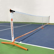 PickleballCentral Rally Pickleball Net, Portable Net System, Indoor/Outdoor, Pickleball Training Aids, Regulation Size, Alloy Steel Frame, Net and Carry Bag (Standard)